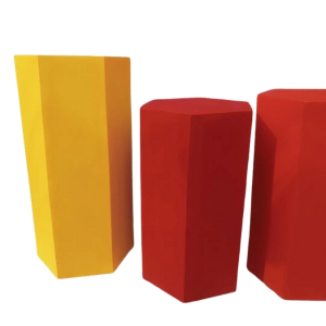 Mesa Hexágono X3 unidades