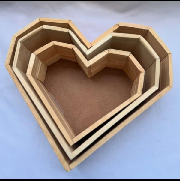 Canastas corazón para anchetas