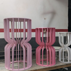 Mesas Reloj de Arena X3 Unidades