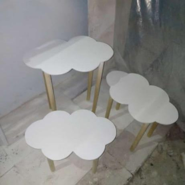 Mesas Nube X3 Unidades - Imagen 2